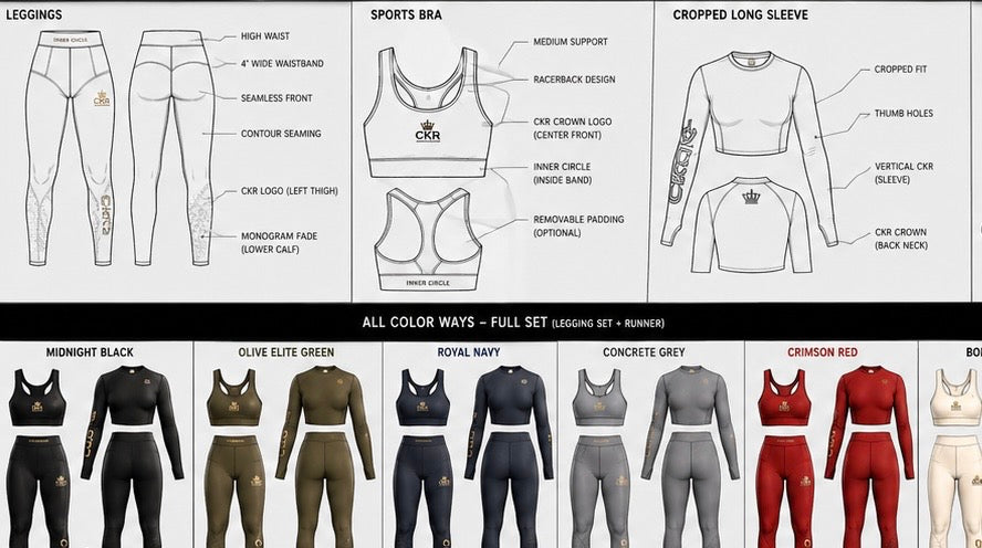 Official CKR Founder’s Women’s Set.